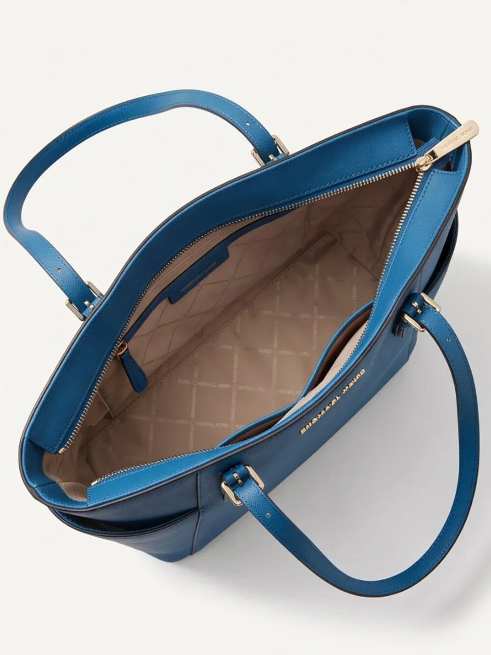 Michael Kors Leather Tote Teal
